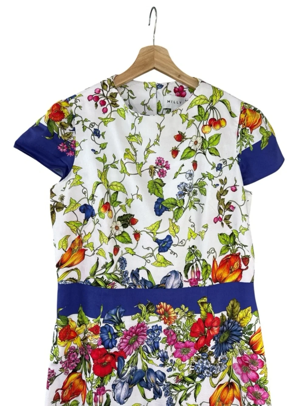 MILLY Karissa Floral print Cotton Dress - Picture 4 of 11